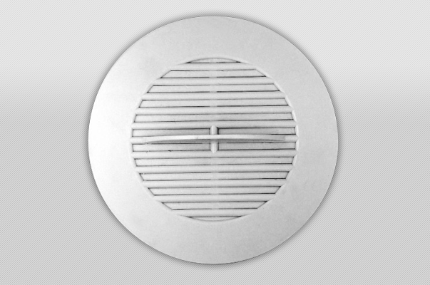 Closeable Round Interior Grill